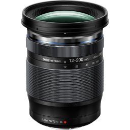 OM SYSTEM 12-200mm f/3.5-6.3 Micro 4/3 Preta