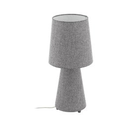 EGLO 97132 - Lâmpada de mesa CARPARA 2xE27/12W/230V