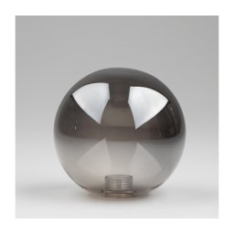 Brilagi-Vidro de substituição para lustre, candeeiro de parede e candeeiro MISTEL,MILLA diâmetro 12 cm fumado