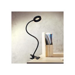 Brilagi - Lâmpada LED dimerizável com clipe ORBELA LED/8W/5V 3000/4000/5000K preta