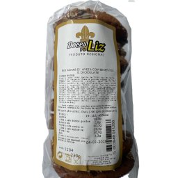 Cookies de Aveia com Sementes e Chocolate - 230g