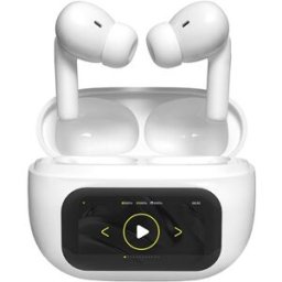 Puro Auriculares True Wireless Bluetooth com Ecrã Touch - Branco