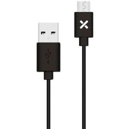 Wefix Cabo Plano para Micro USB - 1m - Preto