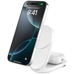 Belkin Carregador UltraCharge 2 em 1 25W Qi2 - Preto