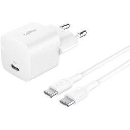 Belkin Carregador BOOST Charge 25W USB C 1m - Branco