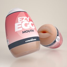 Ovo Masturbador Crushious Ezy Egg Oral