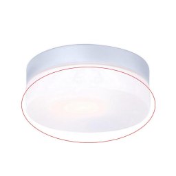 Globo - Vidro de reposição para candeeiro de teto VRANOS E27, prata, diâmetro 18,4 cm
