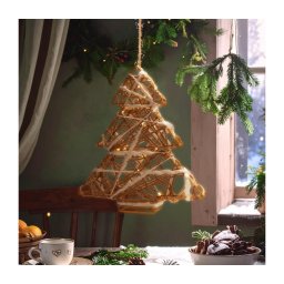 Brilagi - Decoração de Natal LED/2xAA, árvore de 34x31 cm