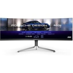Monitor Gaming Curvo Porsche Design AOC Agon Pro PD49 OLED 49" 240Hz Dual QHD
