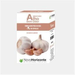 NOVO HORIZONTE® ALHO S/ ODOR 1000mg 60 CAPSULAS