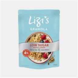 LIZIS GRANOLA LOW SUGAR NOZES E SEMENTES 500g