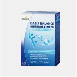 HUBNER BASIS BALANCE MINERALSTOFFE 60 CAPSULAS
