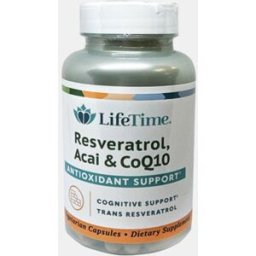 LIFE TIME RESVERATROL ACAI & CO Q10 60 CAPSULAS VEGETAIS