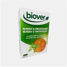 BIOVER MEMORIA & CONCENTRACAO 45 CAPSULAS
