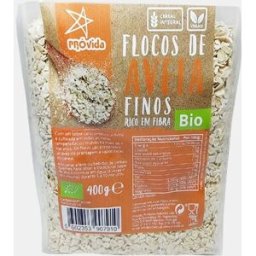 PROVIDA® FLOCOS DE AVEIA FINOS INTEGRAIS BIO 400g