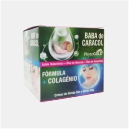 PHYTOGOLD® CREME DE ROSTO BABA DE CARACOL + COLAGENIO 50g