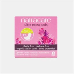 NATRACARE PENSOS HIGIENICOS EXTRA FINOS ALGODAO BIO C/ ABAS
