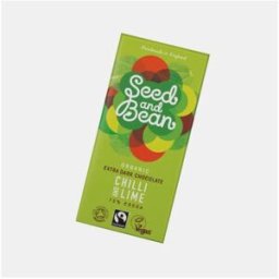 SEED AND BEANS CHOCOLATE CHILLI e LIMA S&B BIO 85g