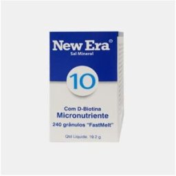 NEW ERA SAL MINERAL 10 NAT SULPH 240 GRANULOS