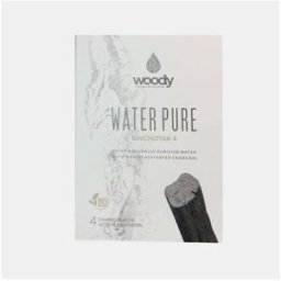 WOODY WATER PURE FITRO CARVAO ATIVO PACK 4UN