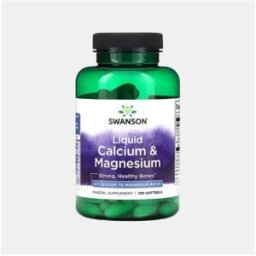 SWANSON LIQUID CALCIUM E MAGNESIUM 100 SOFTGELS