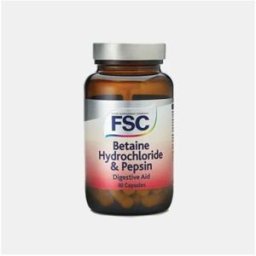 Fujitsu Siemens BETAINE HYDROCHLORIDE & PEPSIN 60 CAPSULAS