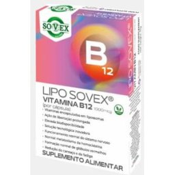 SOVEX® LIPO SOVEX VITAMINA B-12 LIPOSOMAL 1000mcg 30 CAPS