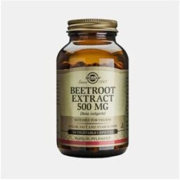 SOLGAR BEETROOT EXTRACT (EXTRATO BETERRABA) 500mg 90 CAP