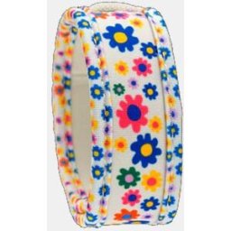 PARAKITO PULSEIRA ADULTO FLORES BEJE