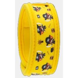 PARAKITO PULSEIRA CRIANCA PIRATAS AMARELA