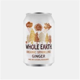 WHOLE EARTH REFRIGERANTE DE GENGIBRE BIO 330ml