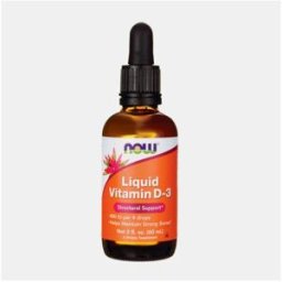 NOW LIQUID VITAMIN D-3 400IU 59ml