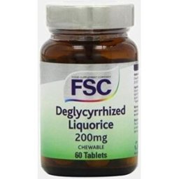Fujitsu Siemens DEGLYCYRRHIZED LICORICE 200mg 60 COMPRIMIDOS