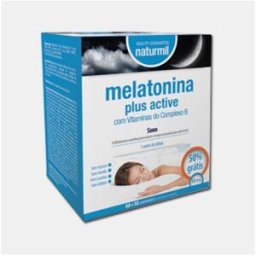 NATURMIL MELATONINA PLUS ACTIVE (1,95mg) 60+30 COMPRIMIDOS