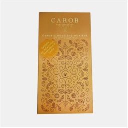 CAROB® TABLETE DE ALFARROBA, AMENDOA E LEITE 100g