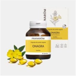 PRANAROM OLEO VEGETAL ONAGRA 1ª PRENS. VIRGEM A FRIO 60 CAP