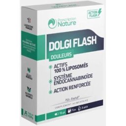PRESCRIPTION NATURE DOLGI FLASH DORES 15 CAPSULAS