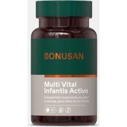 BONUSAN MULTI VITAL INFANTIS ACTIVO 30 COMPRIMIDOS MASTIGA