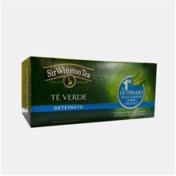SIR WINSTON TEA CHA VERDE DESCAFEINADO 20 SAQUETAS