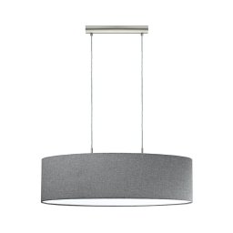Eglo 96369 - Candeeiro suspenso PASTERI 2xE27/60W/230V 220mm
