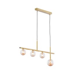 Jupiter 1899 - Lustre suspenso por cabo NEPTUN 4xG9/14W/230V dourado
