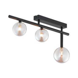 Jupiter 1904 - Candeeiro de tecto de aplicação NEPTUN 3x G9/14W/230V, preto