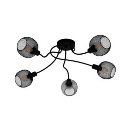 Eglo 43374 - Candelabro integrado WRINGTON 1 5xE14/40W/230V