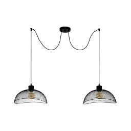 Eglo 43306 - Candeeiro suspenso POMPEYA 2xE27/60W/230V aranha