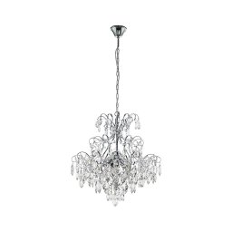 Eglo 39523 - Candelabro suspenso FENOULLET 5xE14/25W/230V