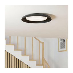 Eglo 99703 - Candeeiro de tecto LED PENJAMO LED/17,1W/230V preto