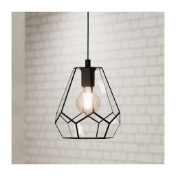 Eglo 43643 - Candelabro suspenso MARDYKE 1xE27/40W/230V