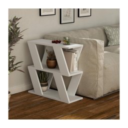 Mesa de apoio LAZENA 57x60 cm branca