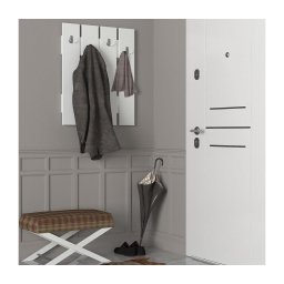 Cabide de parede ANITA 80x64,7 cm branco