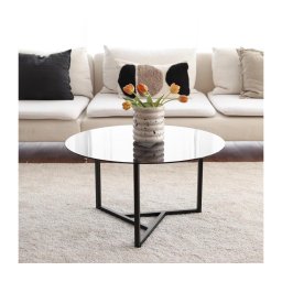 Mesa de centro TRIO 42x75 cm preto
